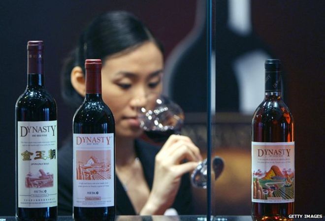 Dynasty wine tasting