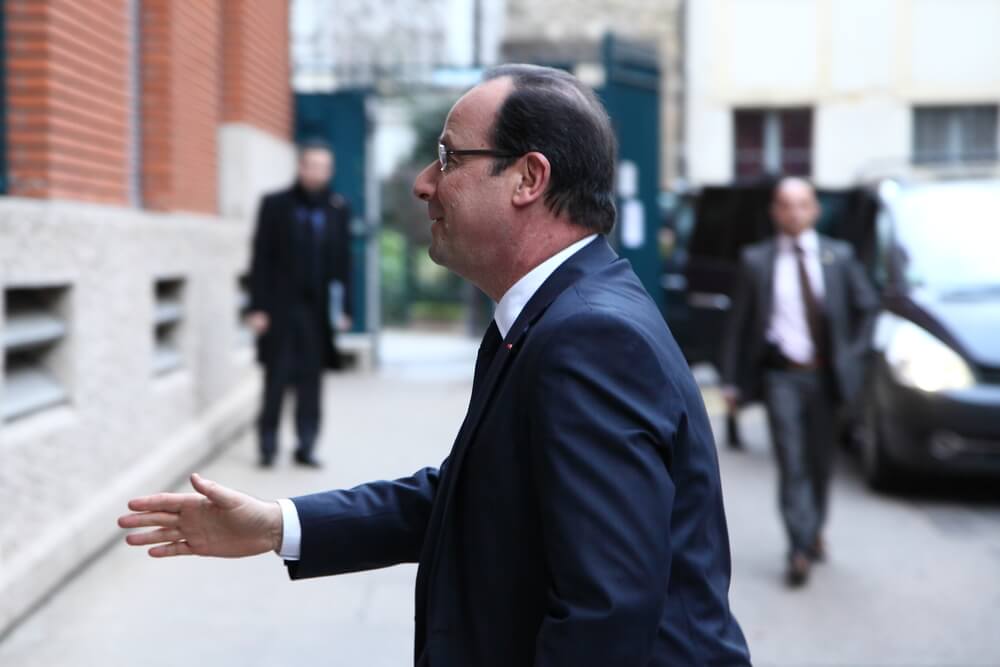 François Hollande Homme politique français qui était le président de la France
