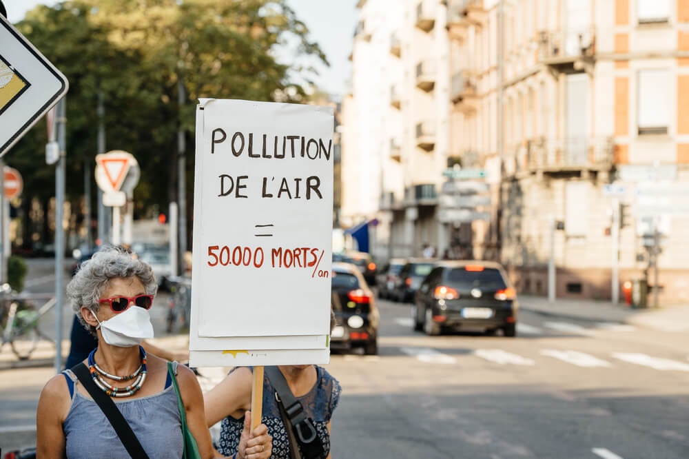 La pollution de l’air est inquiétante en France