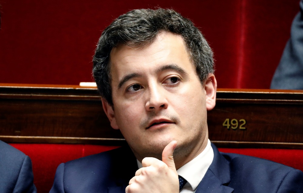 Le ministre français du Budget Gérald Darmanin