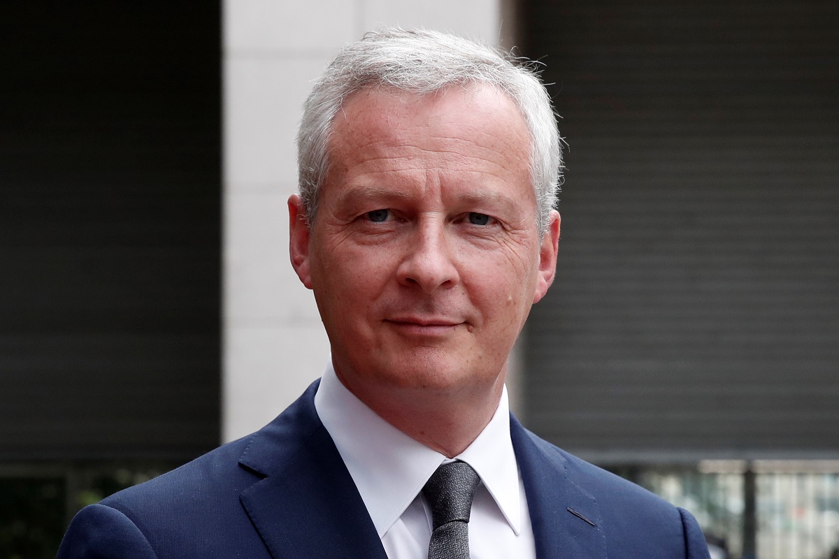 Bruno Le Maire: “il est indispensable de stimuler l’économie française, le tissu d’entreprises étant trop fragile”. REUTERS/Benoit Tessier
